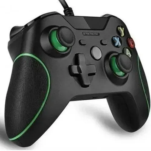 Controle Xbox Series S X C/ Fio Compativel Xbox One Pc