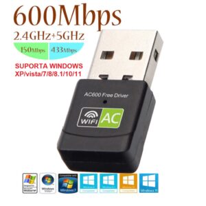 Adaptador Antena Wifi Usb 5g Dualband 2,4g